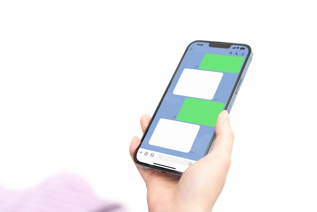 スマホ画面　LINE　予約